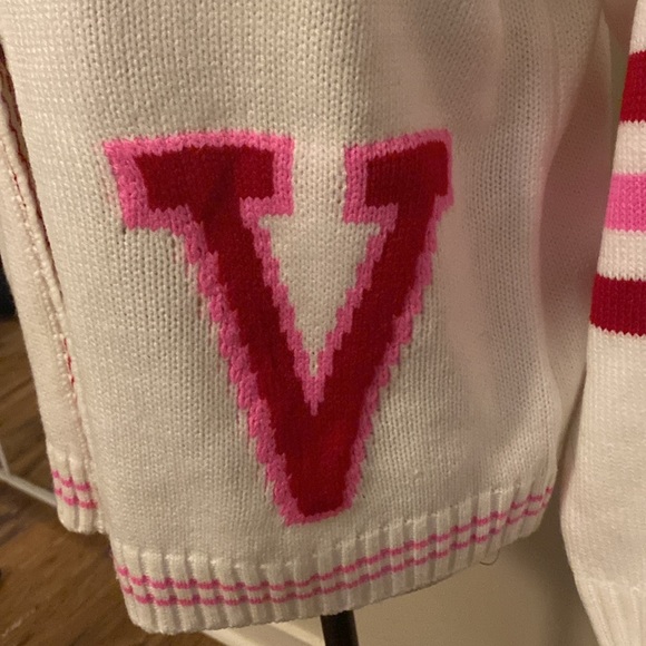 Vici Valentines Varsity Sweater sz S - Picture 2 of 3